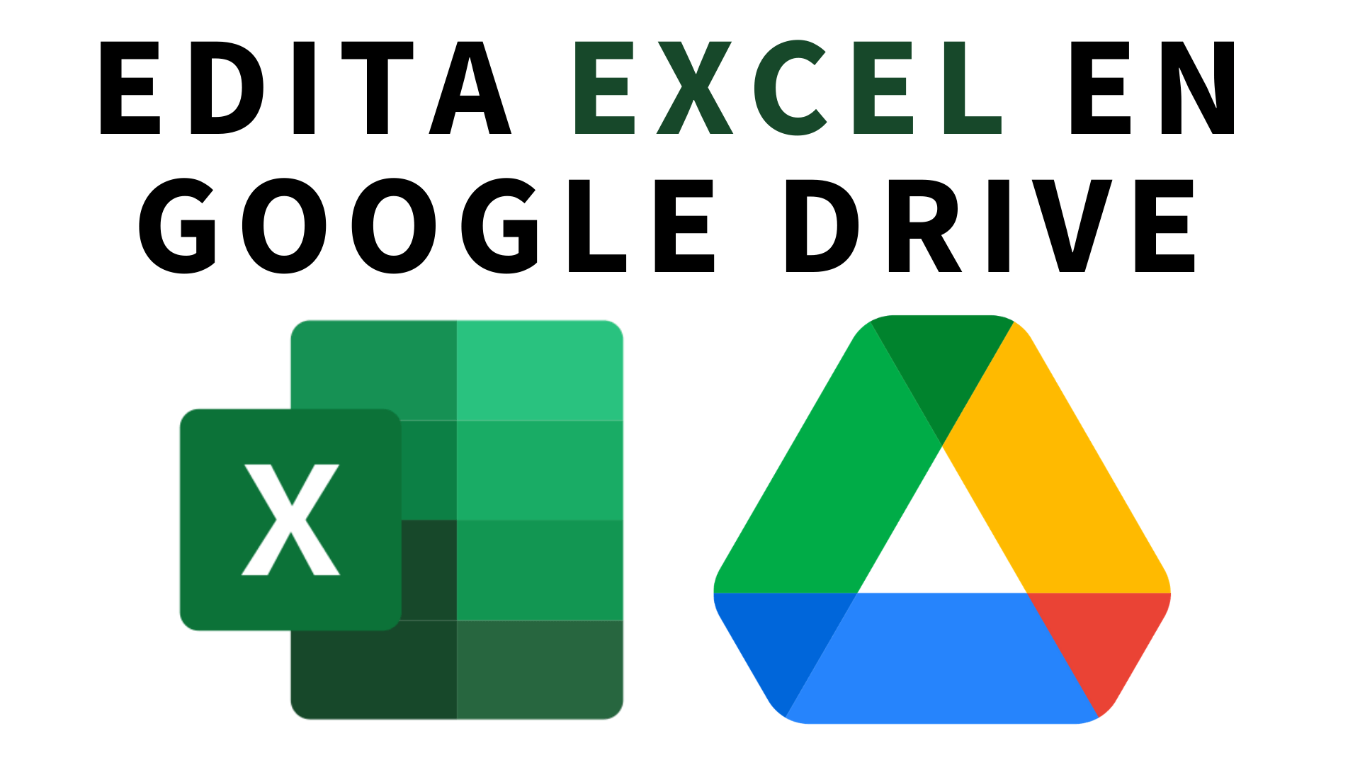 Cómo editar un archivo de Excel en Google Drive / Google Sheets (Hojas ...