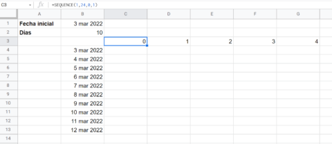 Secuencias De Tiempos Y N Meros Autom Ticas Con Sequence En Google Sheets Tesel